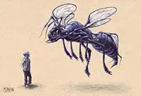 Giant Draco Wasp